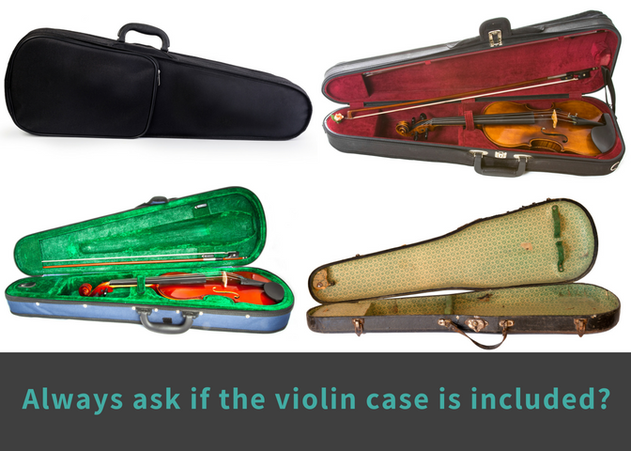 violin include case