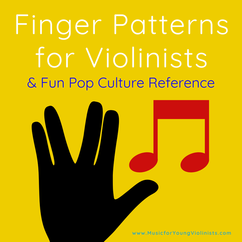 Finger Patterns for Violinists