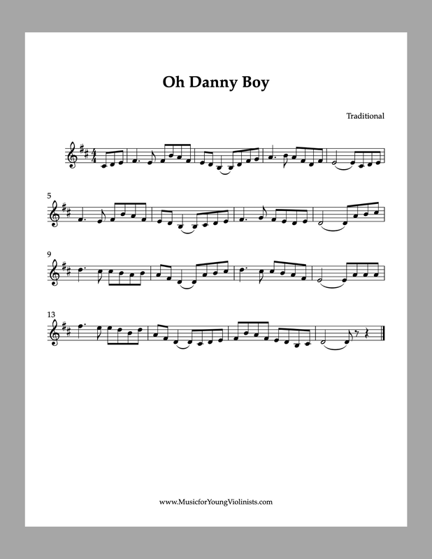 Oh Danny Boy Sheet Music