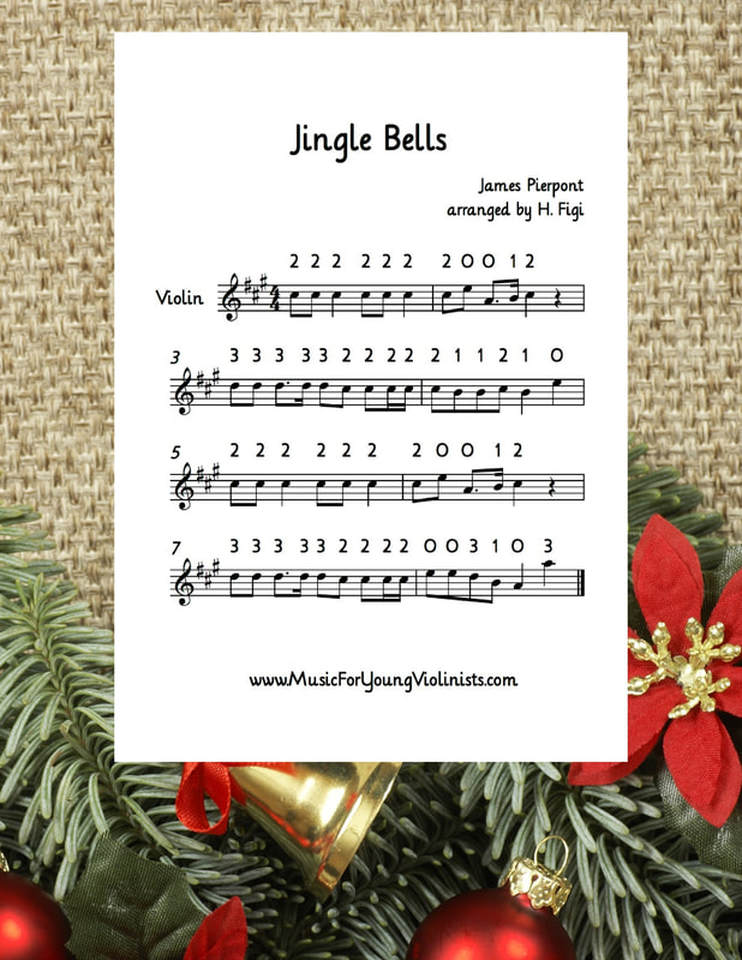 Jingle Bells Sheet Music Violin