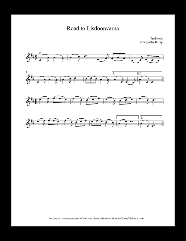 Road to Lisdoonvarna Music Sheet