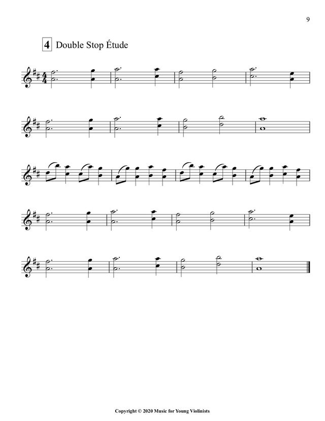 Violin Stop Exercises PDF