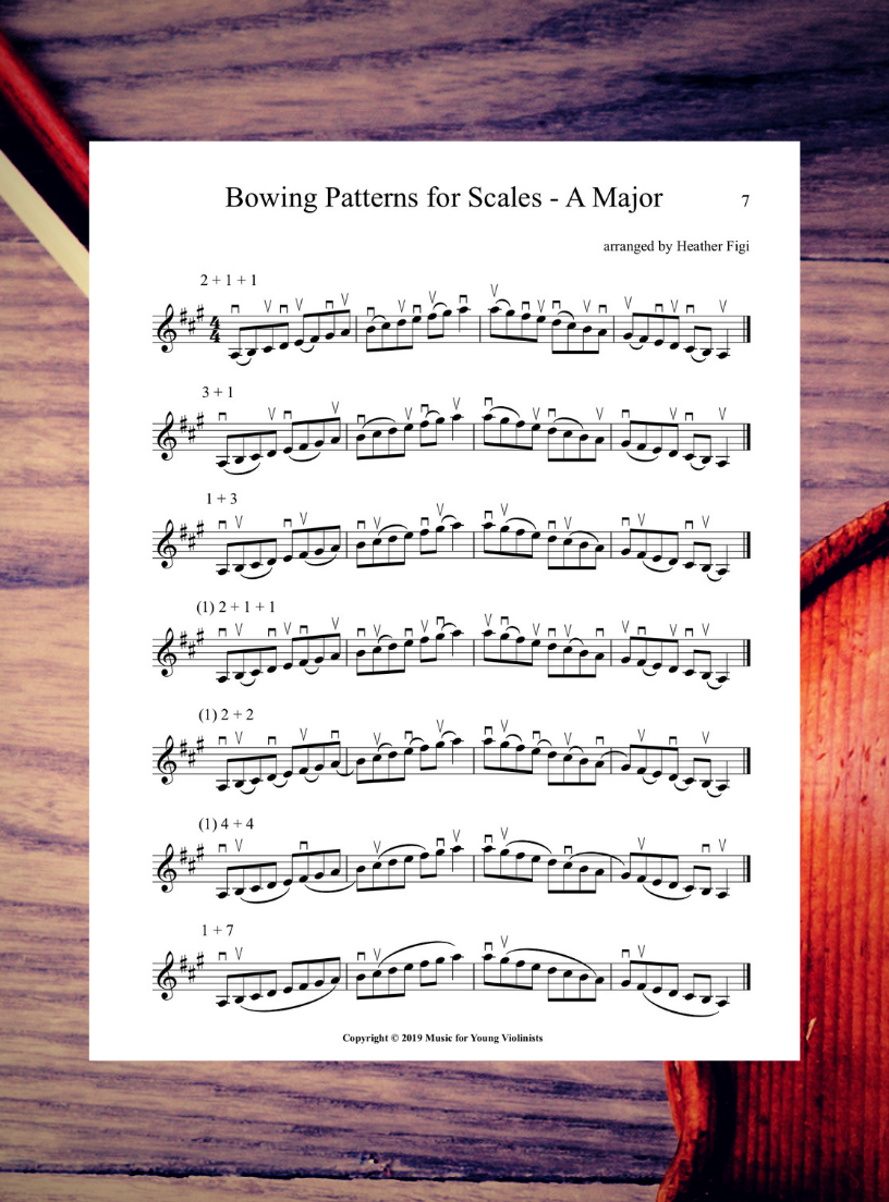 Scales for Violin Free PDF