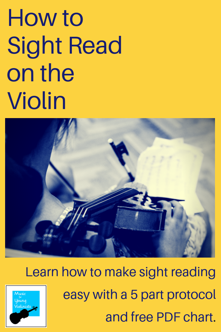 Violin sight reading sheet music free