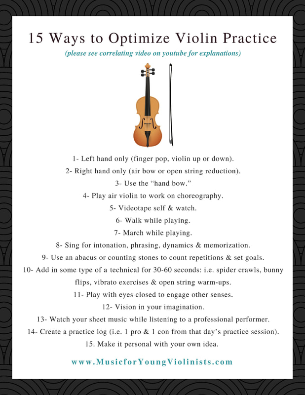Practice Tips for Violin