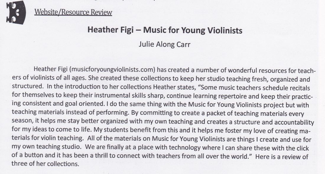 Music for violin review