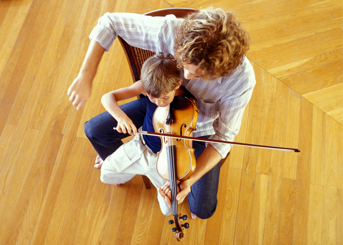 Can parents teach their kids violin