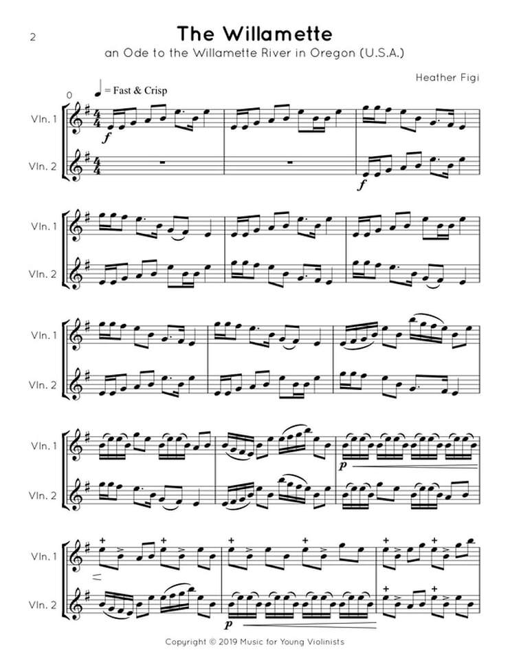 Free violin PDF Sheet