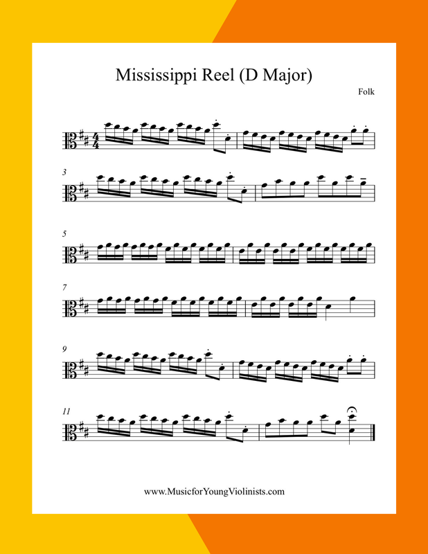 Free Fiddle Tune PDF Viola