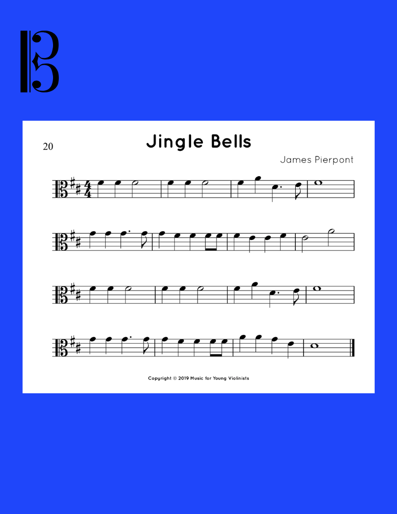 Jingle Bells Viola
