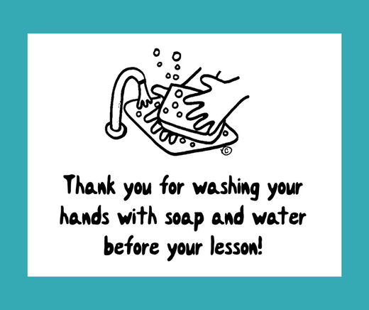 Hand Wash Sign Download