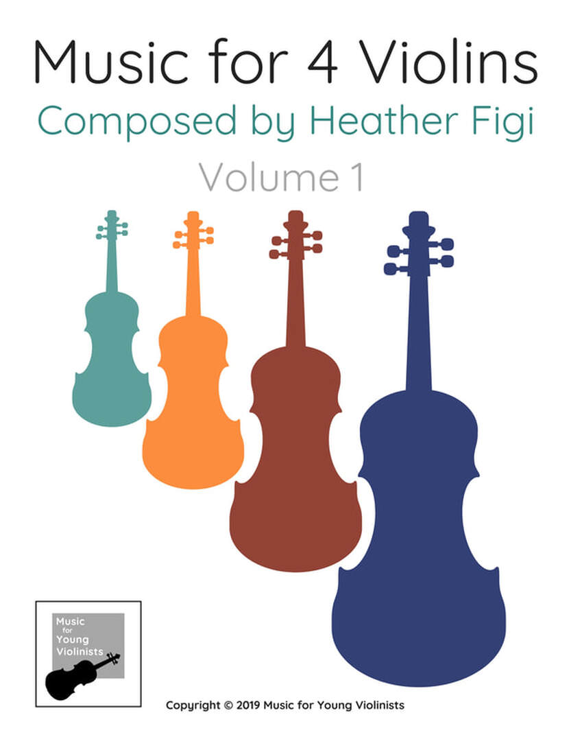 Mixed Level Music for 4 Violins