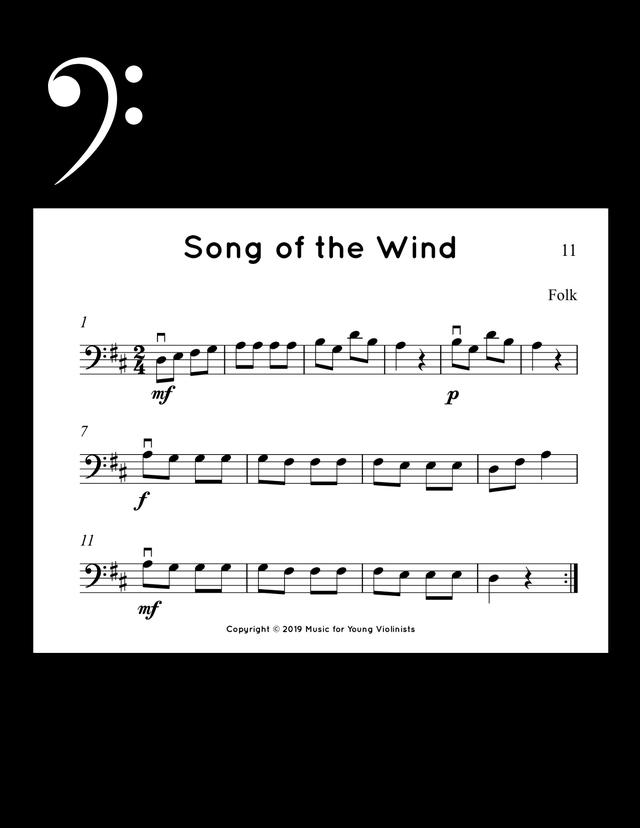 Beginner Cello Sheet Music PDF